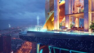 Součástí hotelu bude i „nekonečný“ bazén s úžasným výhledem na Dubaj.