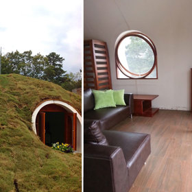 Bydlení pro milovníky Hobita a Pána prstenů: Tyto útulné a ekologické domky vás okouzlí