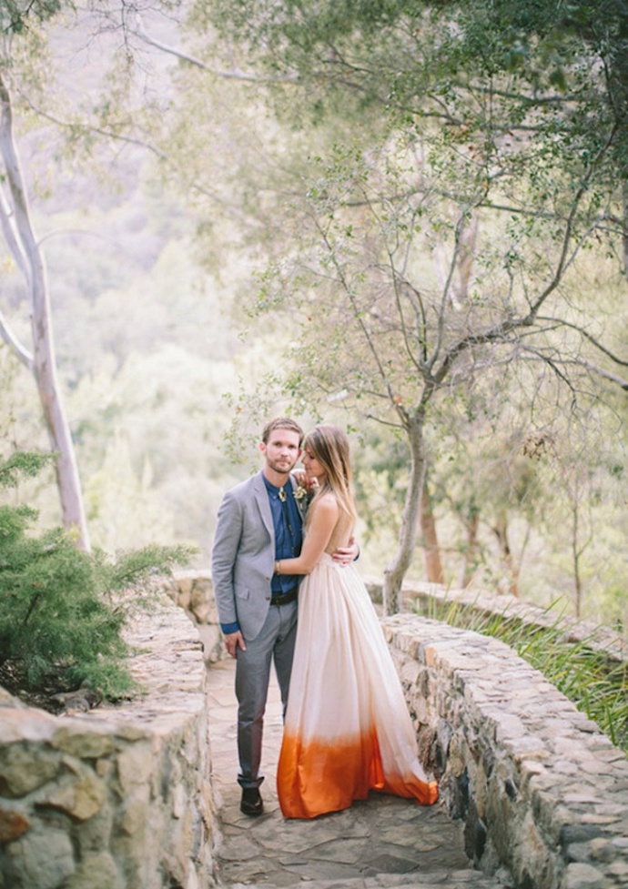 Ombré šaty dobývají srdce nevěst ve světě a nás to vůbec nepřekvapuje