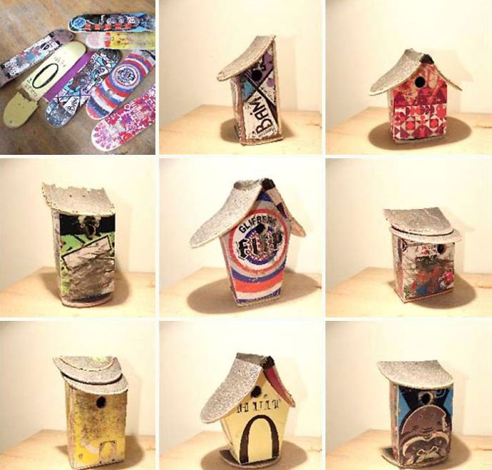 Muž, který propadl výrobě ptačích budek