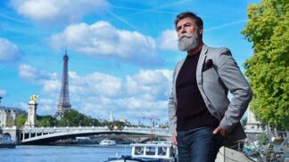 Krásné vousy Philippovi otevřely bránu do světa modelingu.