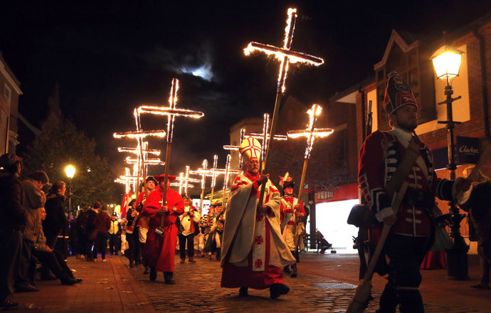 Anglie - Noc Guye Fawkese.