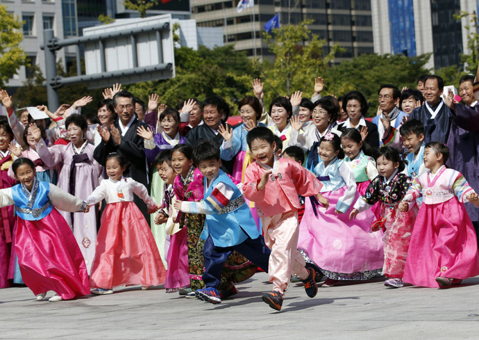 Jižní Korea - Chuseok.