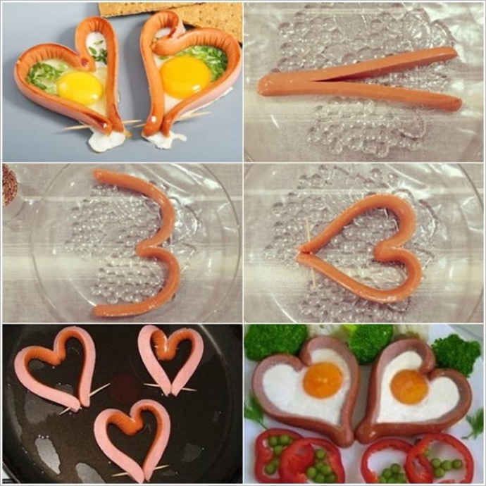 5. Sázená vejce >> vajíčkové srdce.
