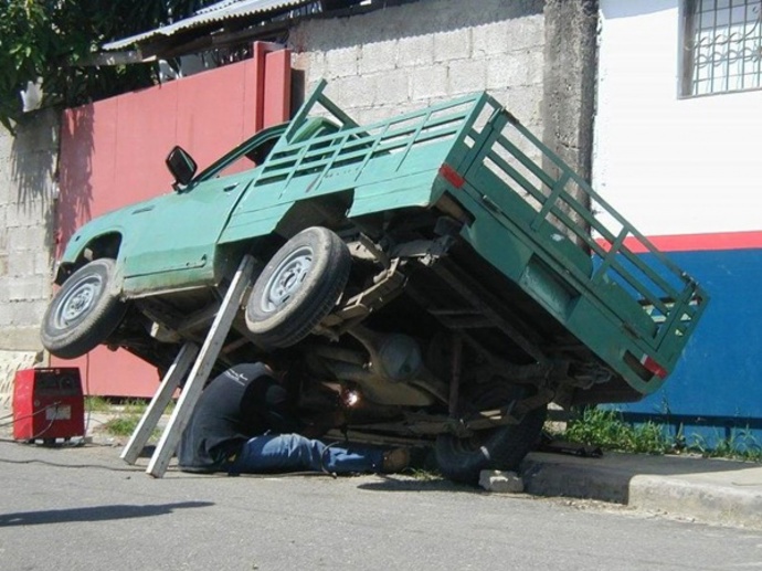 Silná podpěra je základ.