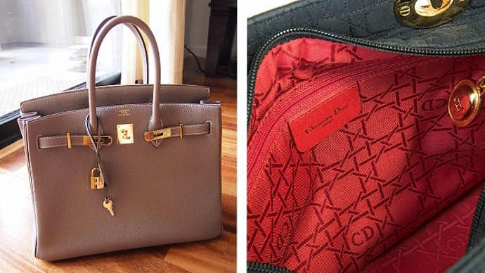 7. Zjistěte, co je pro značku typické. Každá kabelka od módního návrháře je něčím výjimečná. Například originální Prada nikdy nepoužívá kontrastní barvy pro vnějšek a vnitřek kabelky.