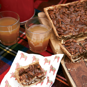 Svařený cider s vínem.