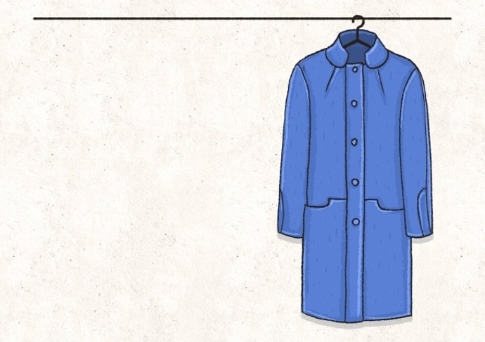 Nosíte-li často džíny a tenisky, volte kabát rovného střihu.