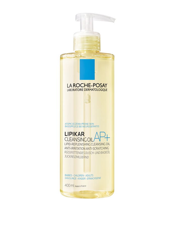 Čisticí a vyživující olej do koupele a sprchy Lipikar Huile AP+, La Roche-Posay, 400 ml, 449 Kč
