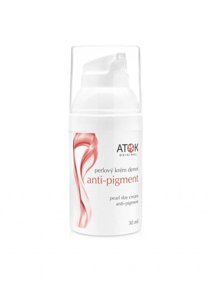 Denní krém s perlami pro zářivou pleť a redukci pigmentových skvrn (30 ml, 342 Kč, dostupný na originalatok.cz)
