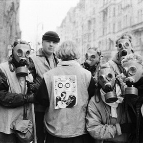 Záběry ze sametové revoluce, která vrcholila 17. listopadu 1989
Záběry ze sametové revoluce, která vrcholila 17. listopadu 1989