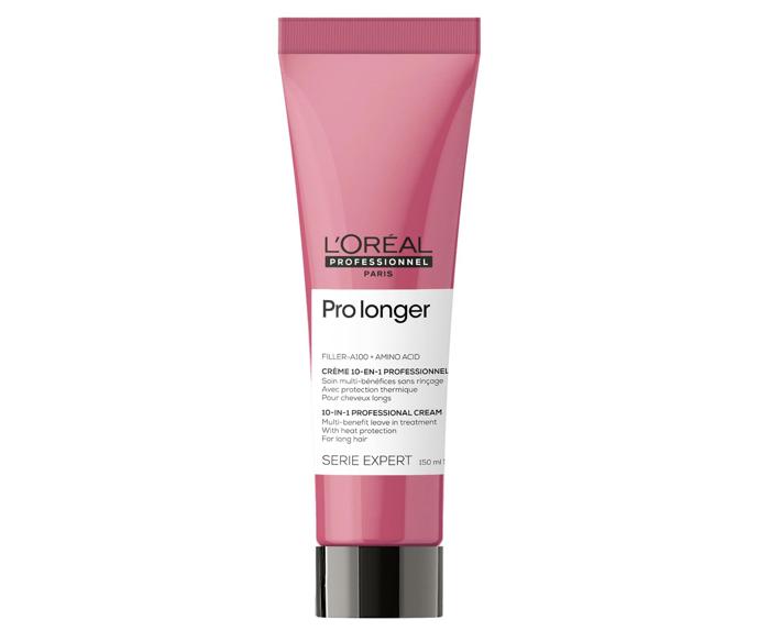 Bezoplachový krém pro hydrataci a termoochranu vlasů L'Oréal Professionnel Serie Expert Pro Longer, 702 Kč, prodává Notino
