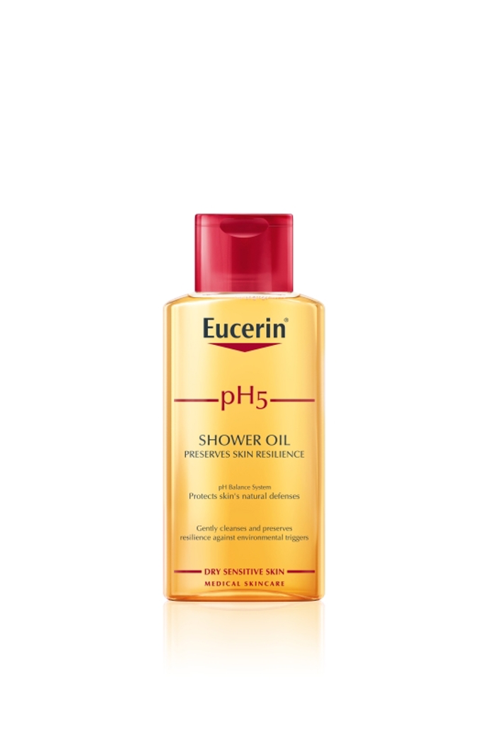 Sprchový olej pH5, Eucerin, 200 ml, 299 Kč
