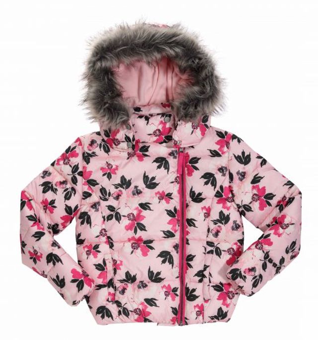 CHEROKEE 8590421021217 G26591414 Ruzova bunda s kvety