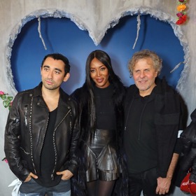 (Z leva) Nicola Formichetti - Kreativní ředitel Diesel, Naomi Campbell, Renzo Rosso - zakladatel Diesel. 
Foto: Diesel