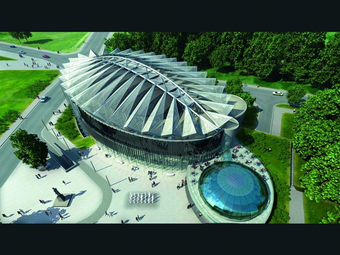 Kulturní a univerzitní centrum Zlín rozdělilo město na dva tábory. Část ho považuje za architektonickou perlu, další v něm vidí megalomanský projekt.
Kulturní a univerzitní centrum Zlín rozdělilo město na dva tábory. Část ho považuje za architektonickou perlu, další v něm vidí megalomanský projekt.