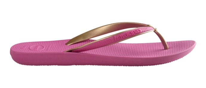 Žabky Havaianas růžovo-bronzové Žabky Havaianas růžovo-bronzové