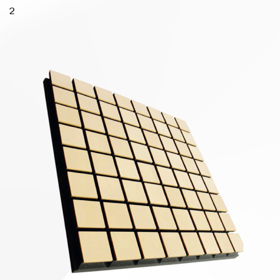Absorbční panel Flexi Wood A75 Absorbční panel Flexi Wood A75