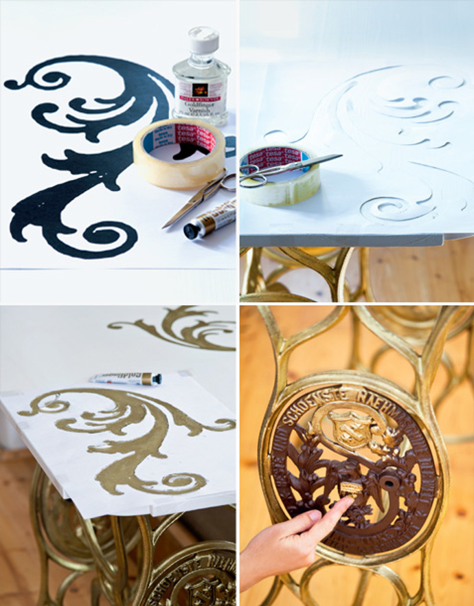 Ornament a deska