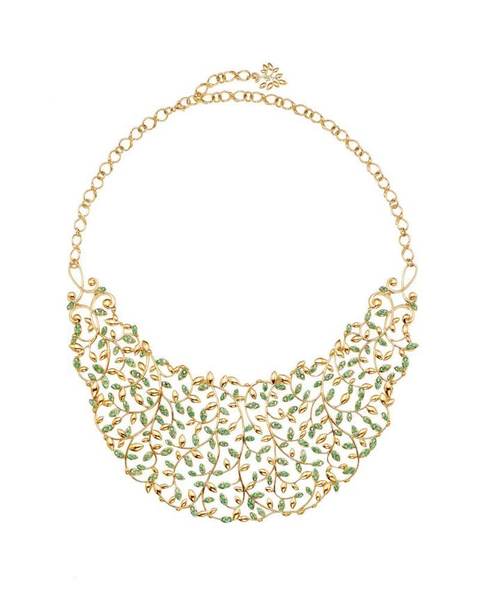 Náhrdelník Paloma’s Olive Leaf s tsavority, 18kt zlato Náhrdelník Paloma’s Olive Leaf s tsavority, 18kt zlato