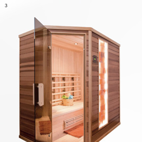 Sauna R Lux Kombi Sauna R Lux Kombi