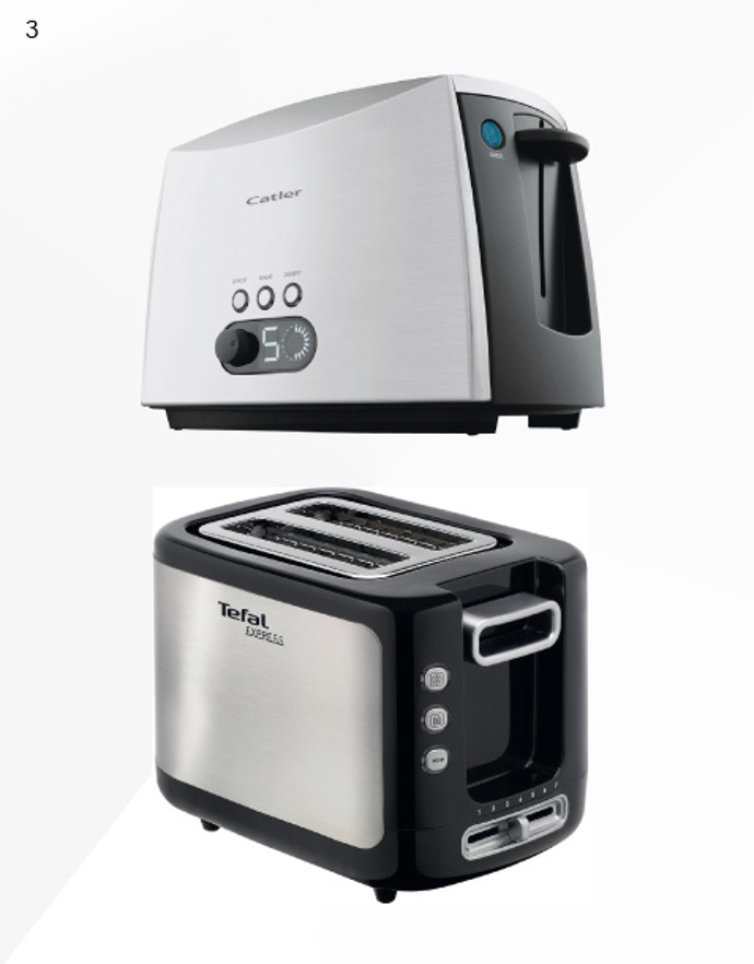 2× toustovač 2× toustovač