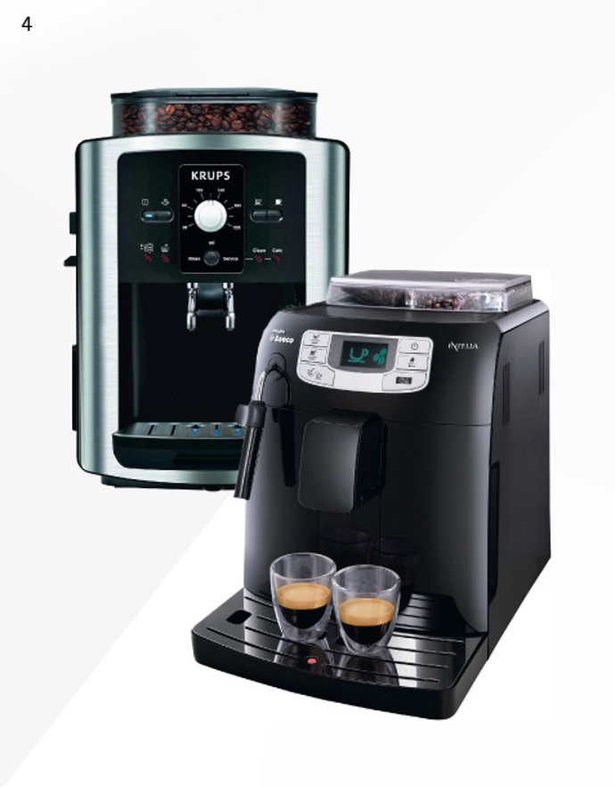 2× kávovar 2× kávovar