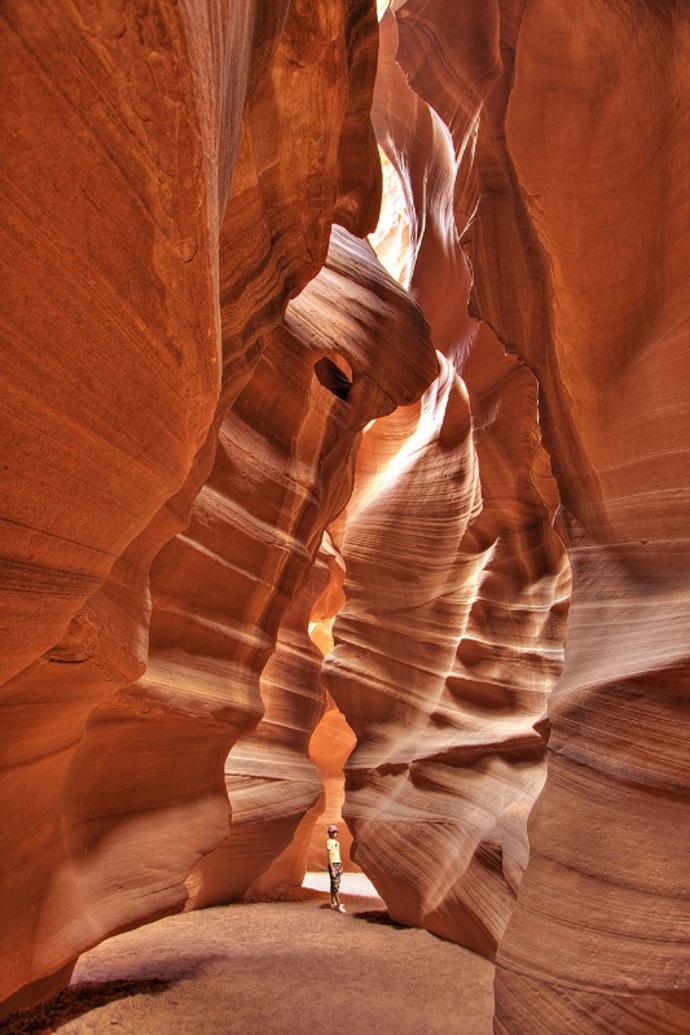 Antilopí kaňon, USA Antilopí kaňon, USA