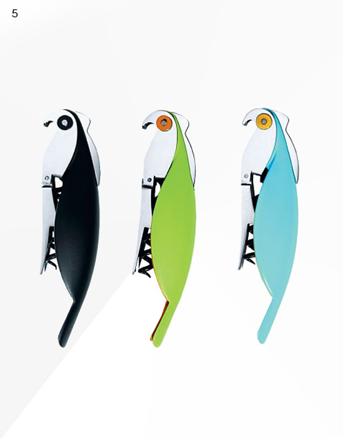Vývrtka s nožíkem pro odstranění fólie Parrot Vývrtka s nožíkem pro odstranění fólie Parrot