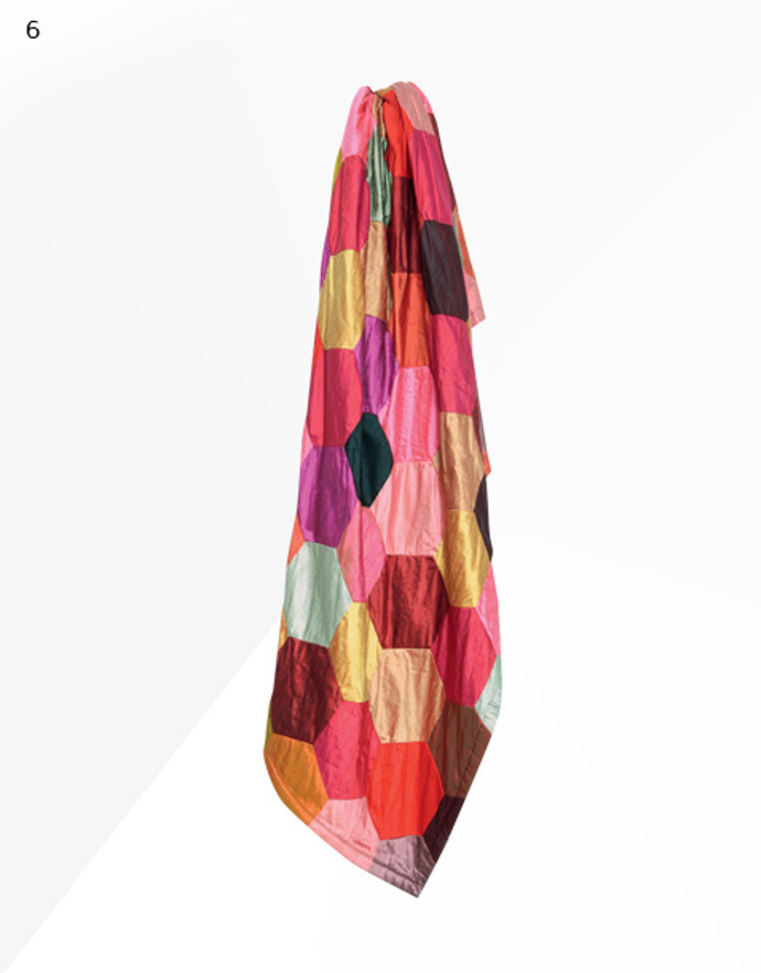 Pléd Siam Patchwork Ruby, Mimou Pléd Siam Patchwork Ruby, Mimou