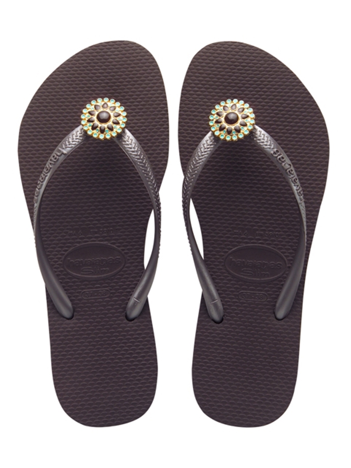 Žabky Havaianas hnědé Žabky Havaianas hnědé