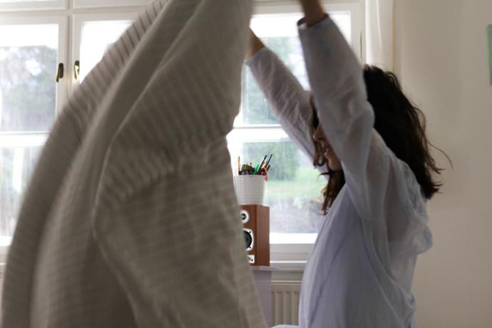 Ranní rituál: Vstávat a (pomalu) cvičit Ranní rituál: Vstávat a (pomalu) cvičit