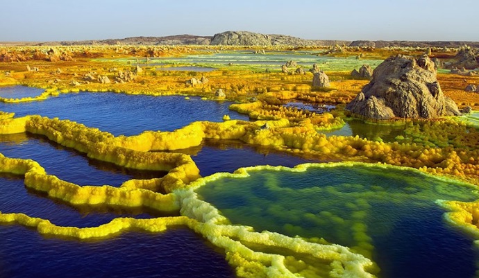 Sopka Dallol, Etiopie