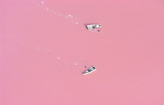 Jezero Retba, Senegal Jezero Retba, Senegal