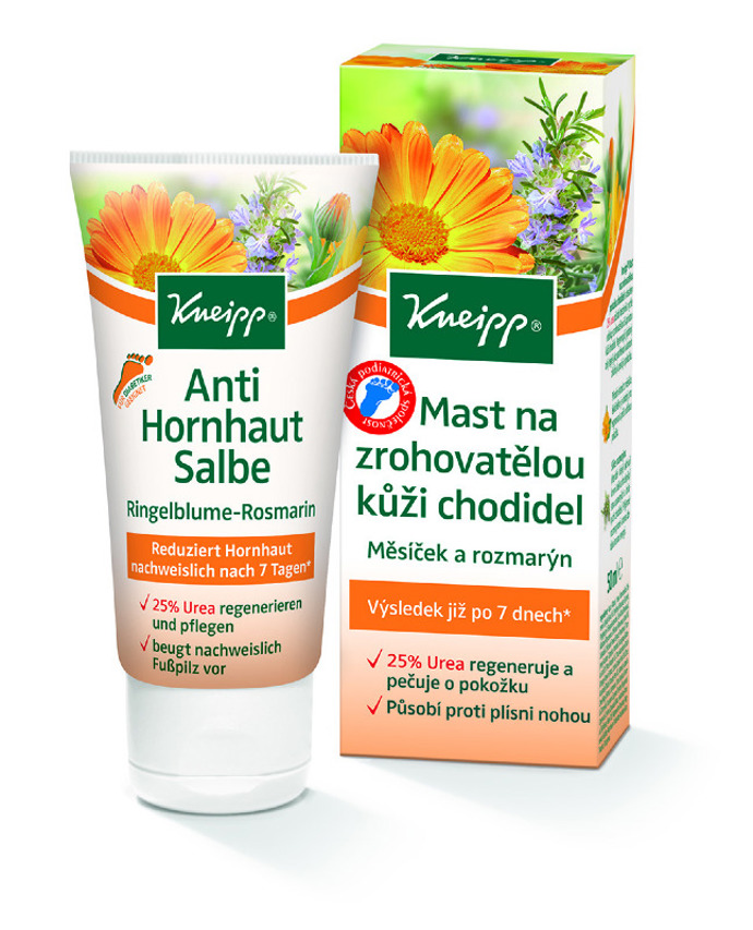 Mast na zrohovatělou kůži chodidel, Kneipp Mast na zrohovatělou kůži chodidel, Kneipp