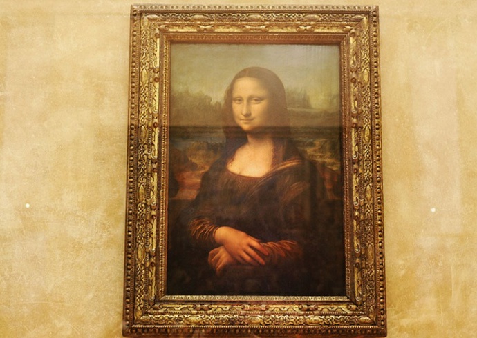 Sen: Mona Lisa v pařížském Louvru Sen: Mona Lisa v pařížském Louvru