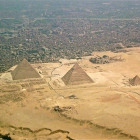Realita: Pyramidy v Gíze