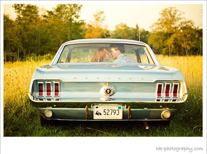 11 originálních fotografií zachycujících právě  zasnoubené páry