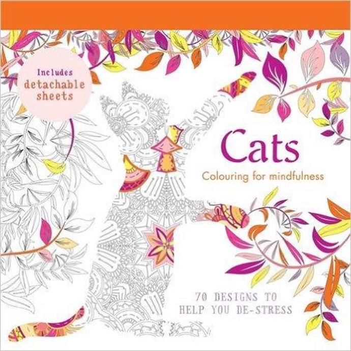 Cats: 70 Designs To Help You De-Stress Cats: 70 Designs To Help You De-Stress
