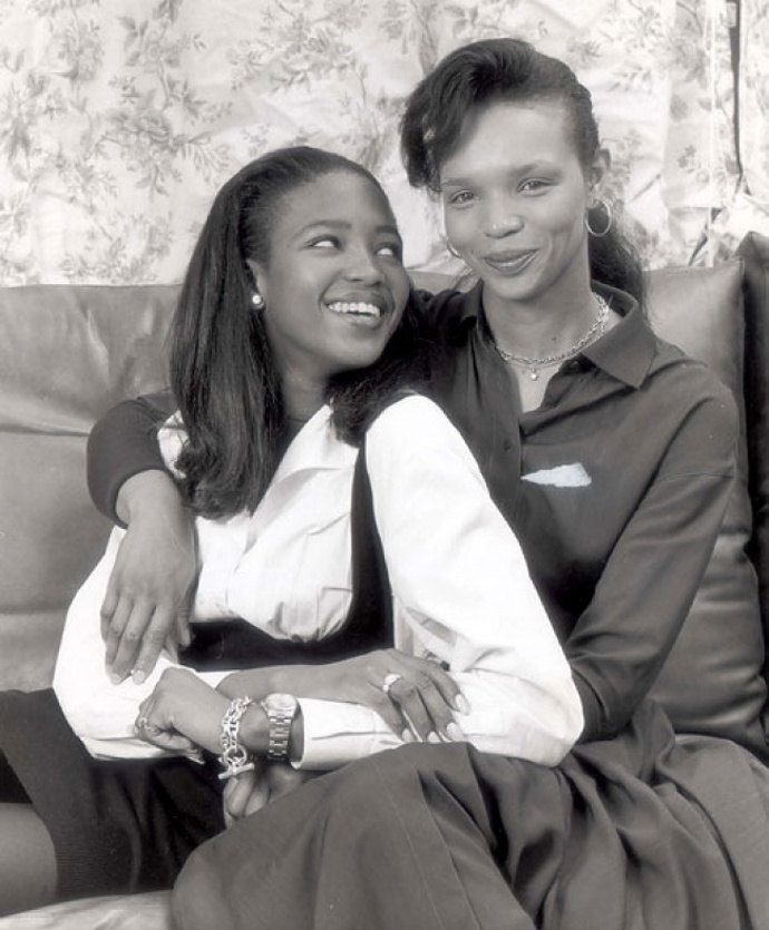 Naomi Campbell a její maminka Valerie Naomi Campbell a její maminka Valerie