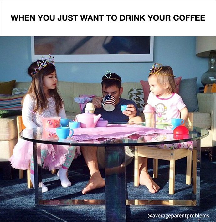 Když si chcete v klidu vypít kafe... Když si chcete v klidu vypít kafe...