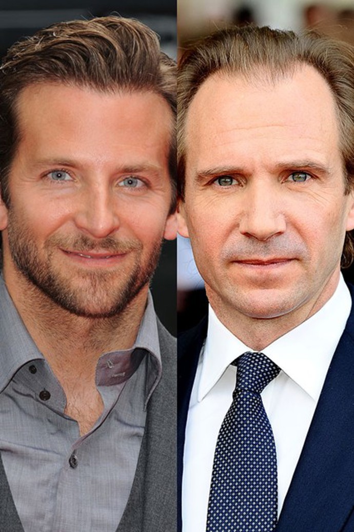 Bradley Cooper a Ralph Fiennes Bradley Cooper a Ralph Fiennes