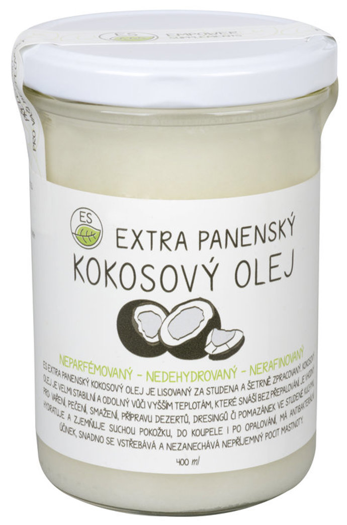 Kokosový olej, k dostání na Prozdravi.cz za 199 Kč