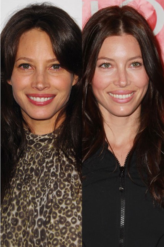 Christy Turlington Burns a Jessica Biel Christy Turlington Burns a Jessica Biel
