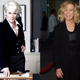 Meryl Streep byla za roli Mirandy Priestly v Ďábel nosí Pradu nominovaná na Oskara. Podle nás by původně zamýšlená Kim Basinger nebyla ani z poloviny tak správně děsivá jako Meryl.