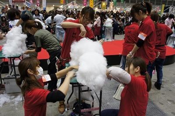 Nový japonský trend: psi ve tvaru kostek Nový japonský trend: psi ve tvaru kostek
