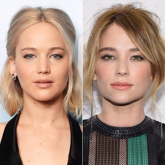 Jennifer Lawrence a Haley Bennet Jennifer Lawrence a Haley Bennet