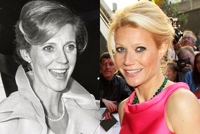 Gwyneth Paltrow podědila svůj éterický půvab po mamince, herečce Blythe Danner.