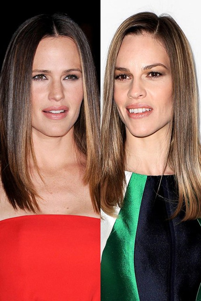 Jennifer Garner a Hilary Swank Jennifer Garner a Hilary Swank