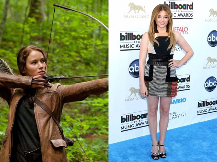 Jennifer Lawrence nebyla jedinou favoritkou pro roli Katniss v Hunger Games. Porazila třeba Chloe Moretz, Hailee Steinfeld, Emmu Roberts nebo Emily Browning.

